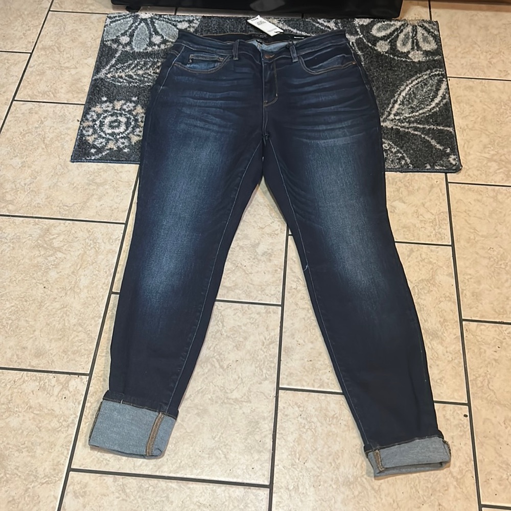 Judy blue skinny dark wash tall inseam 34 inch